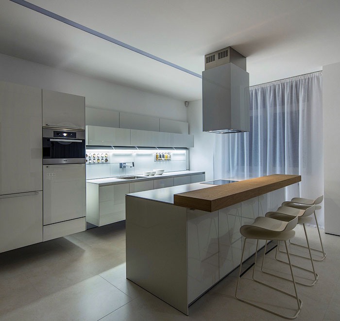 乌克兰200平米开放式公寓空间设计