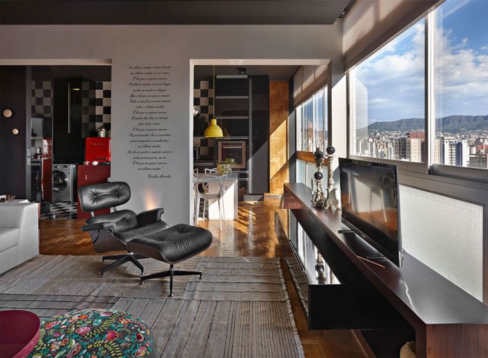 巴西现代风格公寓设计