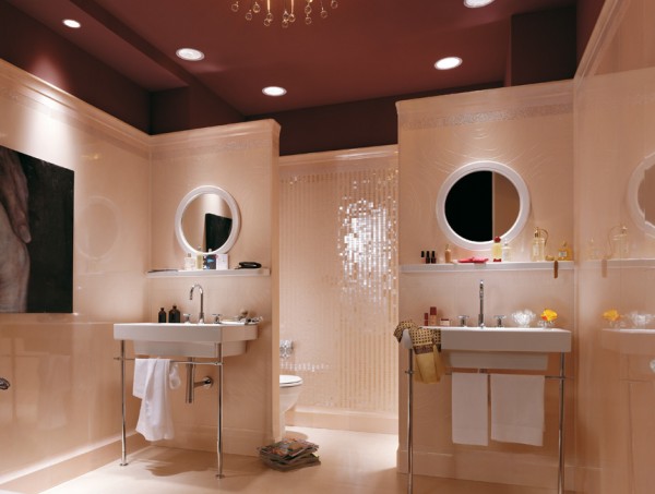 不同风格的奢华浴室设计