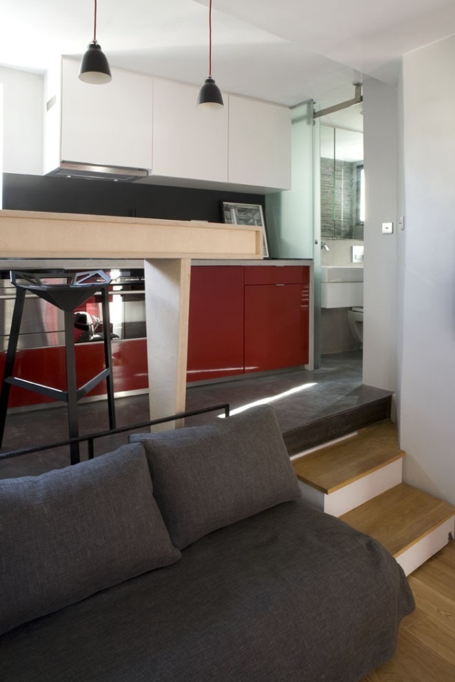 巴黎16平米小公寓的空间利用