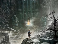 电影海报欣赏—霍比特人2：史矛革荒漠