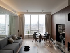 莫斯科精致时尚的现代公寓设计