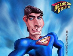 Anthony Geoffroy笔下幽默的超人漫画