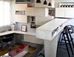 巴黎16平米小公寓的空间利用