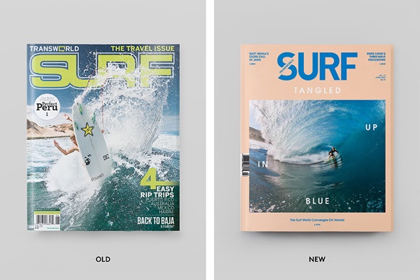 冲浪杂志Surf品牌形象设计