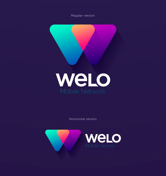 品牌设计欣赏：Welo移动网络