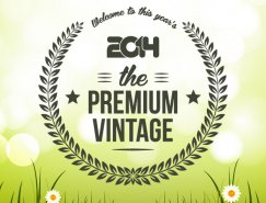 花草生态绿色背景矢量素材