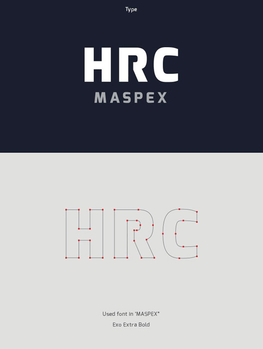 品牌设计欣赏:HRC Maspex
