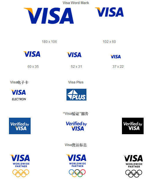 著名国际信用卡组织VISA发布新Logo