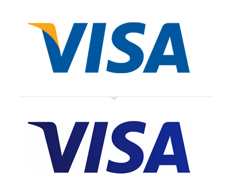 著名国际信用卡组织VISA发布新Logo