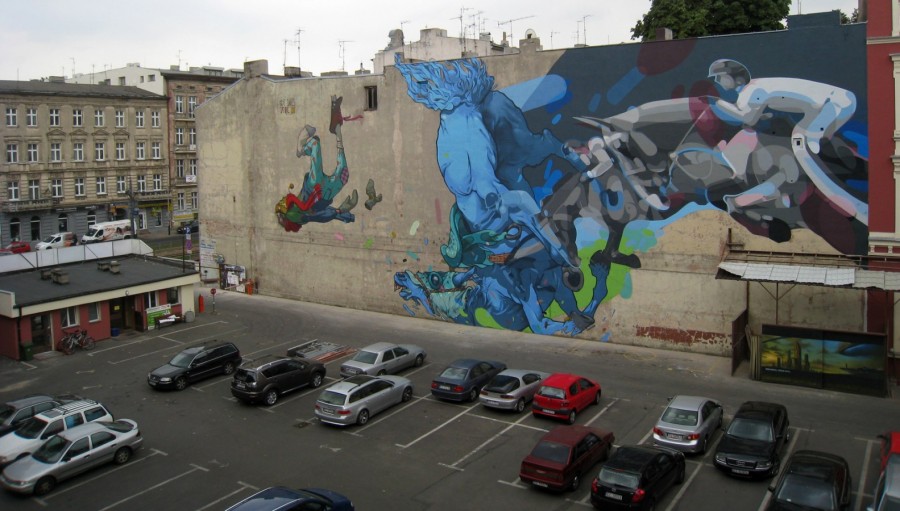 Etam Cru街头壁画艺术欣赏
