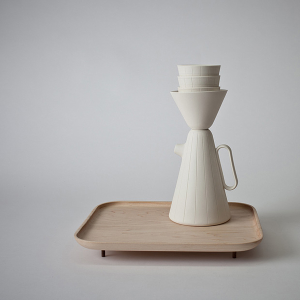 Luca Nichetto + Mjölk:优雅的Sucabaruca咖啡套装