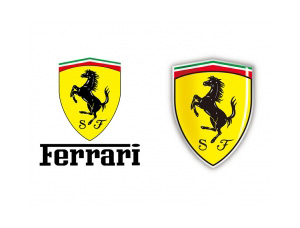 Ferrari法拉利汽车标志矢量图