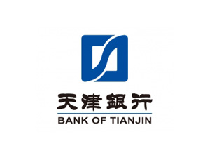 天津银行标志矢量图