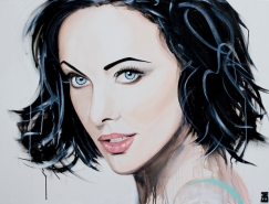 Emma Sheldrake肖像插画欣赏