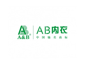 AB内衣标志矢量图