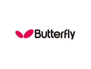 乒乓品牌蝴蝶Butterfly标志矢量图