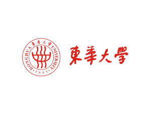 大学校徽系列:东华大学标志矢量图