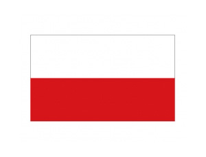 波兰国旗矢量图