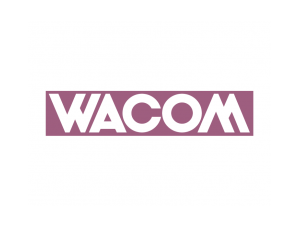 手写板品牌:wacom标志矢量图