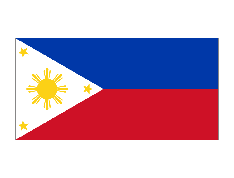 菲律宾国旗矢量图