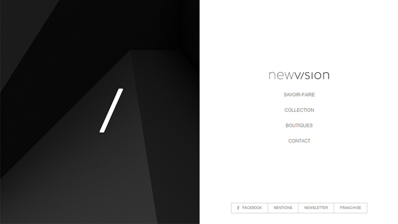 网页设计欣赏:纯粹的黑与白