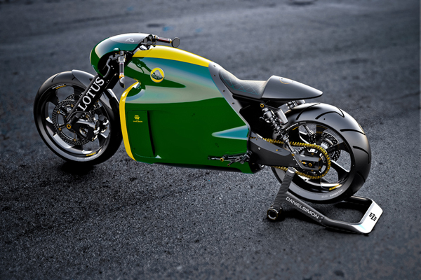 潮流前卫的Lotus C-01摩托车