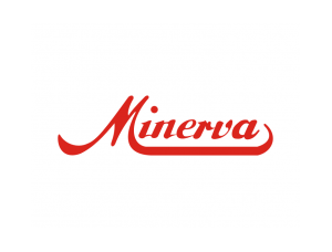 世界名表: minerva美耐华手表标志矢量图