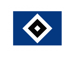 德甲汉堡队徽标志矢量图