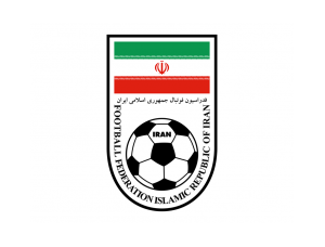 伊朗国家足球队队徽标志矢量图