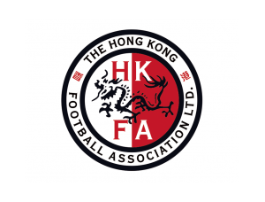 香港足球队队徽标志矢量图
