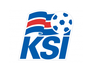 冰岛国家足球队队徽标志矢量