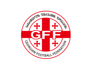 格鲁吉亚国家足球队队徽标志矢量图