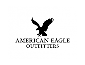 服装品牌美国鹰(American Eagle)标志矢量图
