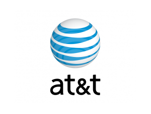 AT&T美国电话电报公司标志矢量图
