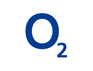 英国移动运营商O2标志矢量图