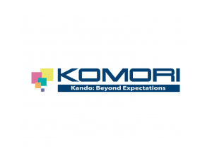 印刷机品牌:Komori小森标志矢量图