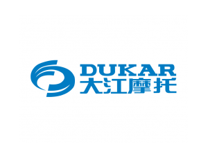 DUKAR大江摩托标志矢量图