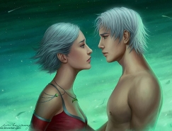 Lisa Buijteweg肖像插画作品欣赏