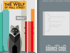 印度艺术家Danish Ahmed创意文字电影海报欣赏