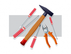 家用五金工具矢量素材(2)