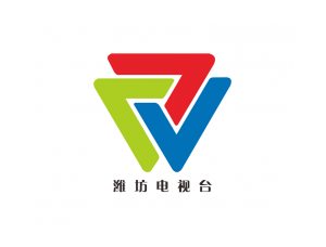 潍坊电视台台标logo矢量图