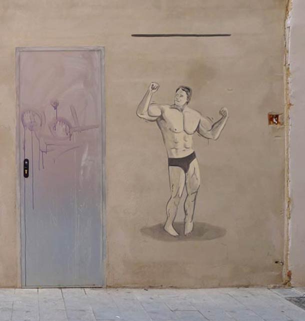 西班牙街头艺术家Escif涂鸦作品