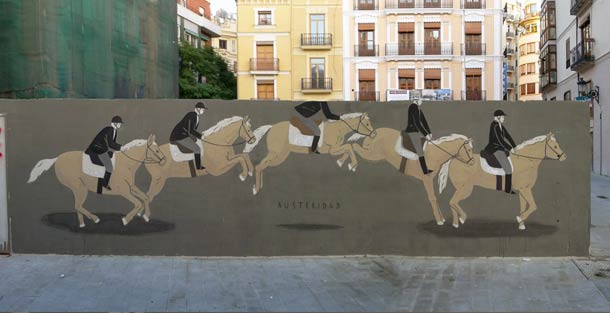 西班牙街头艺术家Escif涂鸦作品