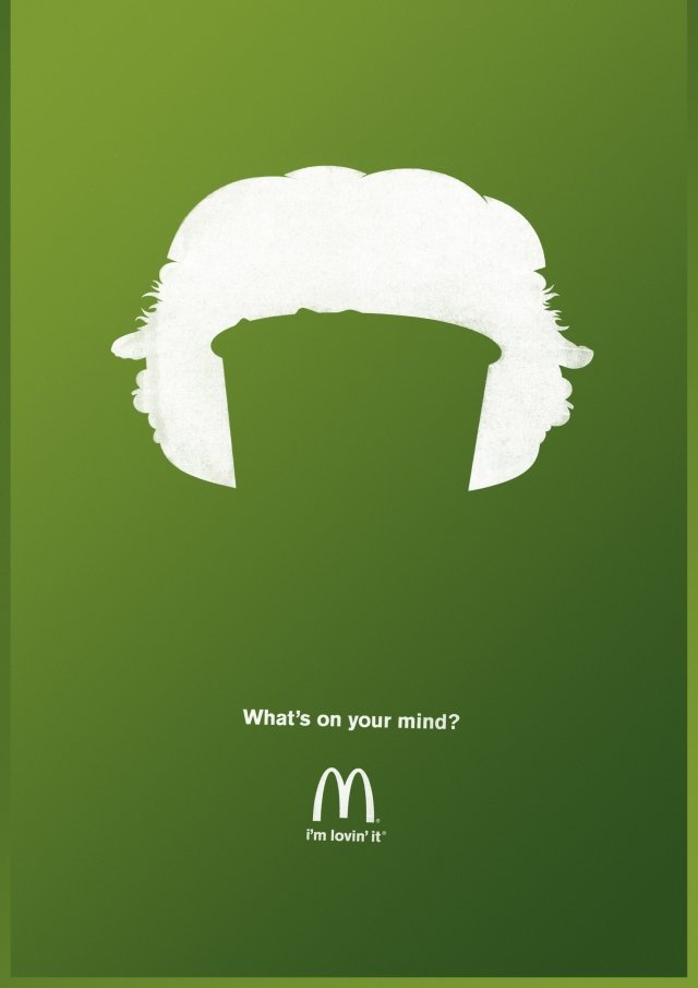 麦当劳广告欣赏: 你想到了什么