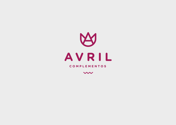 Avril Complementos时装店视觉形象设计