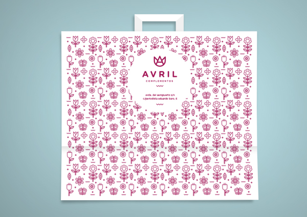 Avril Complementos时装店视觉形象设计