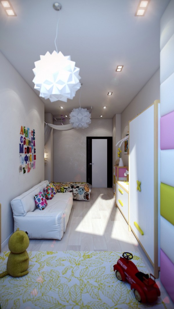 清新多彩的儿童房设计欣赏