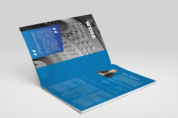 WDSE2013年报画册设计