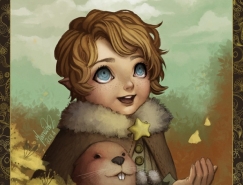 Janaina Medeiros肖像插画作品欣赏